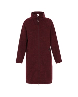 Schmuddelwedda Jacke Frauen Burgunder Melange