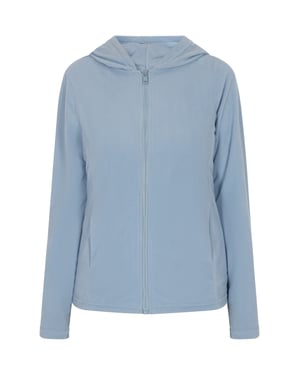 Mymo Fleecejacke Damen hellblau