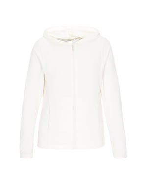 Mymo Fleecejacke Damen weiss