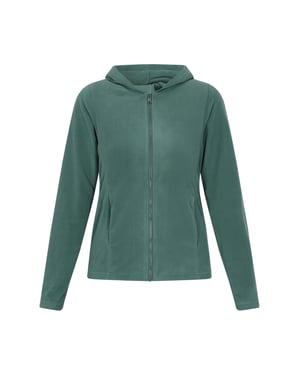 Mymo Fleecejacke Damen College Grün