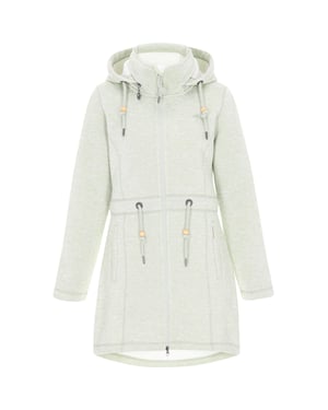 Schmuddelwedda Jacke Frauen Salbeigrün meliert