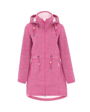 Schmuddelwedda Jacke Frauen rosa Melange