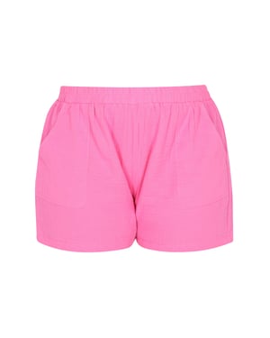 Mymo Shorts Große Größen Frauen rosarot