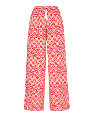 IZIA Hose Frauen rosa mehrfarbig