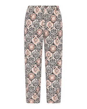 usha Hose Frauen schwarz mehrfarbig