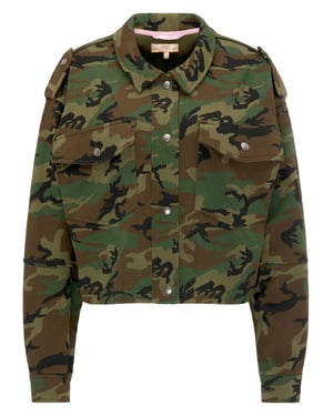 Mymo Sweatjacke Damen Tarnung aop