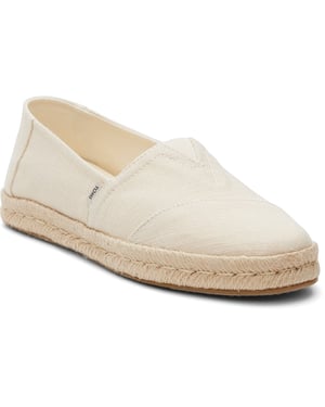 TOMS Alpargata Rope 2.0 Baumwolle Damen Sandalen in Natur