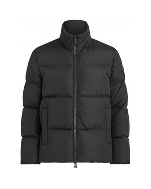 Belstaff Grid Paxton Schwarze Daunenjacke