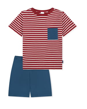 Schiesser Jungen Pyjama NightwearSchlafanzug, Pyjama Set, Nachtwäsche
