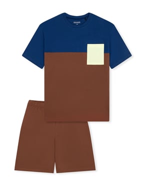 Schiesser Jungen Pyjama NightwearSchlafanzug, Pyjama Set, Nachtwäsche