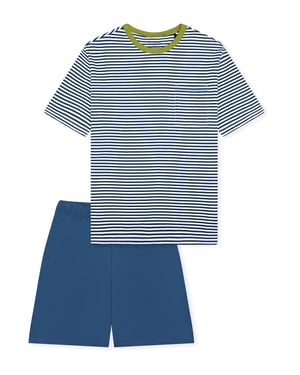 Schiesser Jungen Pyjama NightwearSchlafanzug, Pyjama Set, Nachtwäsche