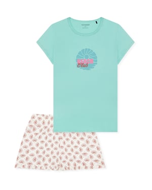 Schiesser Mädchen Pyjama NightwearSchlafanzug, Pyjama Set, Nachtwäsche