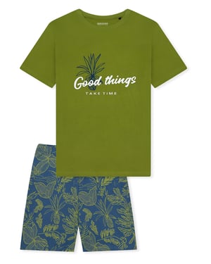Schiesser Jungen Pyjama NightwearSchlafanzug, Pyjama Set, Nachtwäsche