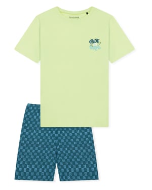 Schiesser Jungen Pyjama NightwearSchlafanzug, Pyjama Set, Nachtwäsche