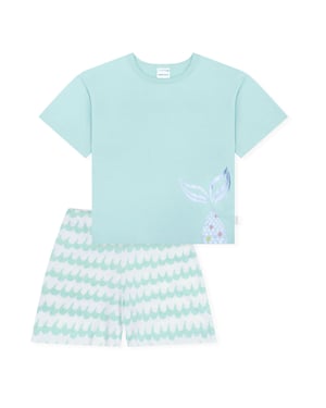 Schiesser Mädchen Pyjama NightwearSchlafanzug, Pyjama Set, Nachtwäsche