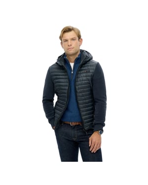 Superdry Herren Storm Hybrid Steppjacke