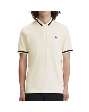 Fred Perry Polohemd In Der Farbe Light Oyster