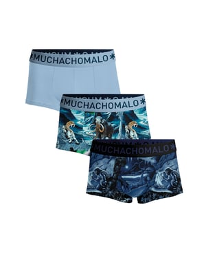 Muchachomalo Herren Boxershorts – 3 Stück – Herren Unterhosen