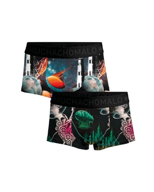 Muchachomalo Herren Boxershorts – 2 Stück – Herren Unterhosen