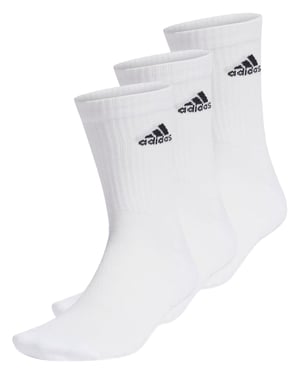 Adidas | Herren gepolsterte Crew-Socken, 3er-Pack