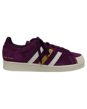 Adidas x Wales Bonner Jabbar Low-Top Sneakers in Lila Wildleder