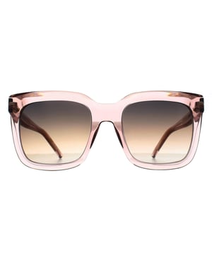 Hugo Boss Square Womens Transparent Rose Grau Braun Gradient BOSS 1656/S