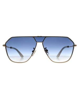 Polizei Aviator Herren glänzend rosa Gold blau Gradient SPLL89 Horizont 8