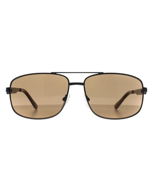 Calvin Klein Rectangle Herren Ruthenium Braun CK22123S