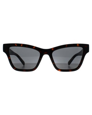 Gucci Cat Eye Damen Havanna Grau GG1982S