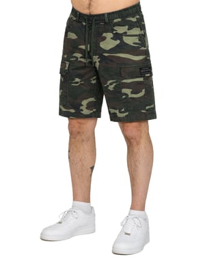 Enzo | Herren Camouflage Cargo-Shorts
