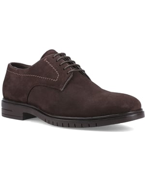 Hush Puppies Sterling Wildleder Herren Schokoladen Schnürschuhe