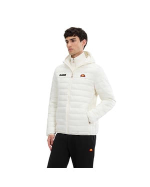 Ellesse Herren Lombardy gep padded Jacket (Off White)