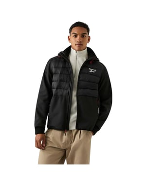 Reebok - "Mixed Media" Jacke für Herren (Schwarz)