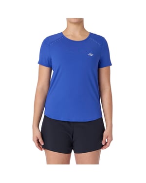 Skechers Stride Performance T-Shirt Damen Blau Activewear T-Shirts
