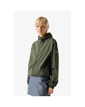 Hunter Packable Regenjacke Unisex Erwachsene Grün