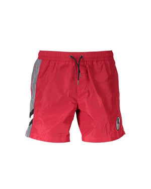 Karl Lagerfeld Rosso Polyester Herren Bademode Boxer