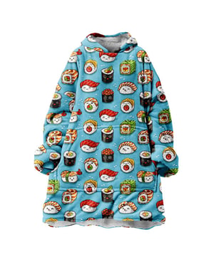 "Sushi Pattern" Kuschelpullover Huggie