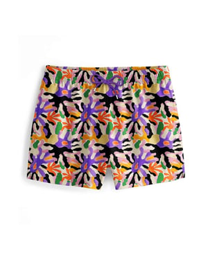 Change Into Colours "Flora" Badeshorts - Orange