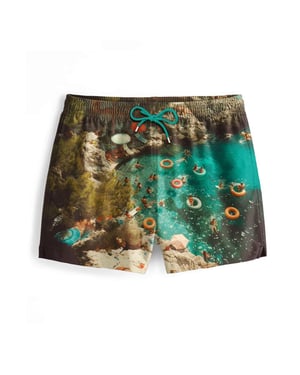 "Retro Holiday" Badeshorts