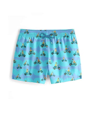 "Vespa Flamingo" Badeshorts