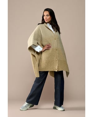 Aliza Poncho Sand