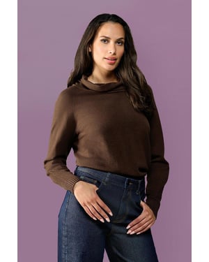Cherbroug Pullover Dunkelbraun