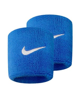 Nike Unisex Swoosh Schweißband, 2er-Pack (Königsblau)