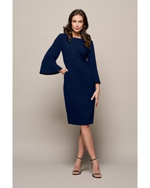 Jayda Kleid Marineblau