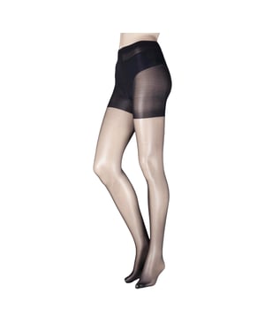 Elle 1 Paar Damen-Strumpfhosen 20 Denier, formend, glatt und stützend - Schwarz