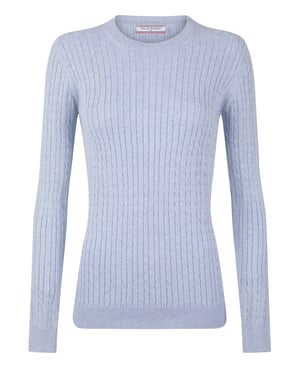 Pullover Zopfmuster Pullover Mit Rundhals