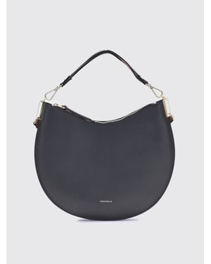 Strukturierte Leder Schultertasche