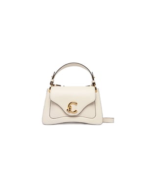 Coccinelle C-Me Kalbsleder Handtasche Kalbsleder glatt