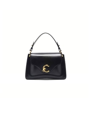 Coccinelle C-Me Kalbsleder Handtasche Kalbsleder glatt