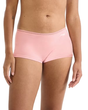Sloggi GO Crush kurze Slips im 3er-Pack - Rot
